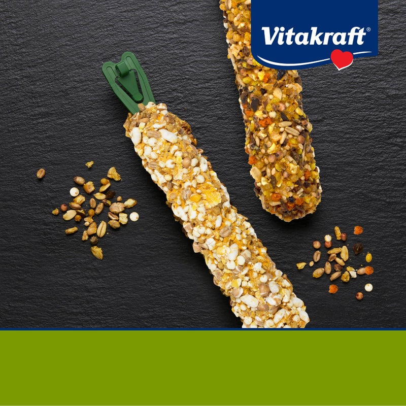 Vitakraft عصي مكافآت حبوب من فيتاكرافت للأرانب وخنازير غينيا - تفاح وبرتقال - 2.5 أونصة - Image 3